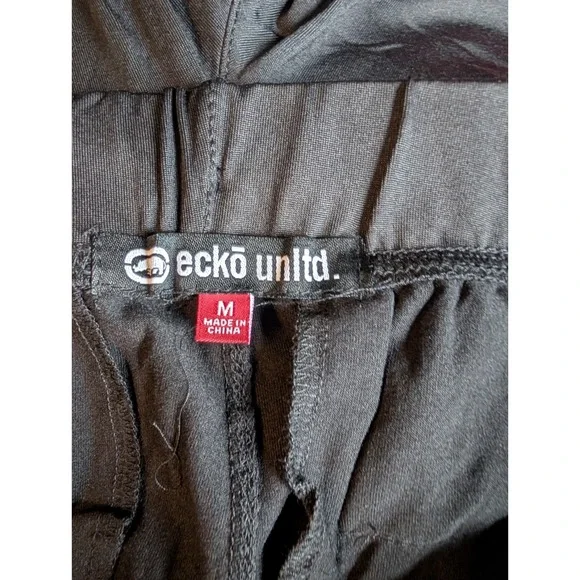 NWT ECKO UNLTD. Men's Streetwear Grey Red Athletic Shorts Men's Medium READ - Picture 12 of 14